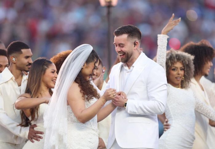 Mariage au Super Bowl 2026 avec Bad Bunny comme témoin